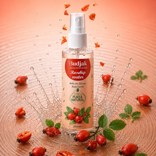 Флорална вода от шипка 200 ml